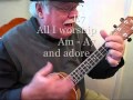 FLY ME TO THE MOON for the UKULELE: UKULELE LESSON / TUTORIAL by "UKULELE MIKE"