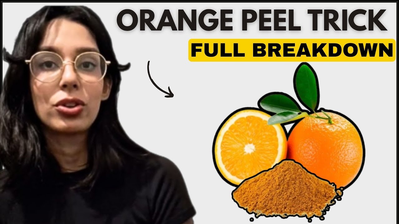 ORANGE PEEL TRICK ✅ full breackdow! ✅ orange peel trick recipe - oreange peel trick for weight loss
