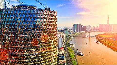 Ifc One Saigon | Hoàn Thiện Kính Cả 2 Lớp Cuối Cùng | Saigon One Tower 30 - 8 | HẢI ĐƯỜNG PHỐ TV9