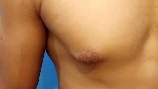 Close Big up nipples puffy