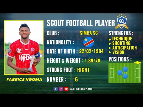 FABRICE NGOMA MIDFIELDER SIMBA SC BEST OF 2024 25 FHD 