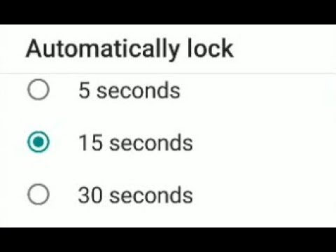 How to change screen lock timeout on Android Nougat Phones hqdefault