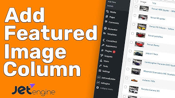 Add a Featured Image Column to Your Wordpress Dashboard