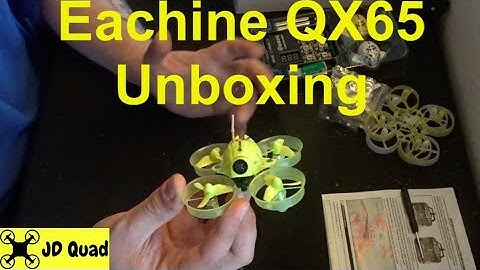 Eachine QX65 Drone Unboxing & Overview Video