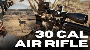 Can an Air Rifle Take Down a Coyote? We Tried It! FX Panthera 30 Cal