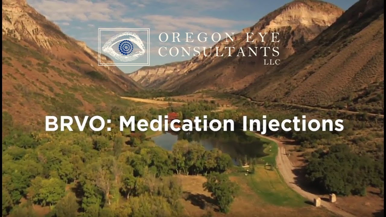 Branch Retinal Vein Occlusion BRVO Medication Injections - YouTube