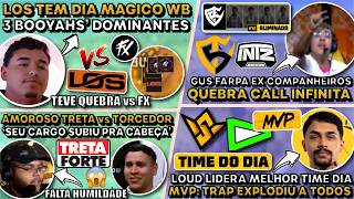 TRAP PREMIACAO MVP DIA! AMOROSO TRETAvsTORCEDOR! LOS TEM DIA MAGICO WB! QUEBRAS E FARPAS TS x INTZ!