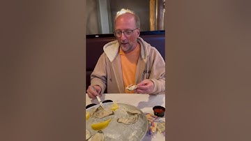 How do you eat oysters, chew, or no chew?