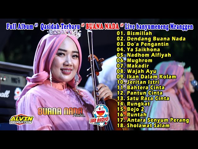 FULL ALBUM TERBARU 2023 - QASIDAH MODEREN BUANA NADA - LIVE BANYUMENENG MRANGGEN - ALVIN PRODUCTION class=