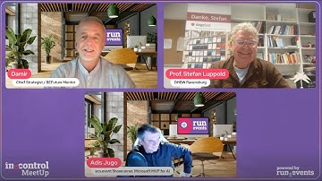 inControl Meetup #1 - LIVE 🎙️: AI in Events with Prof. Stefan Luppold, Damir Tomicic & Adis Jugo