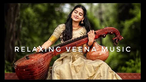 Veena Music for Deep Relaxing and meditation 🧘‍♀️😌Music 🎶