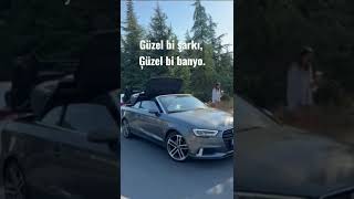 O yastıktan kafamı kaldırıyorum efendim. Hani bakıyorum güneşe; evet diyorum doğdu güneşim. AUDI A3