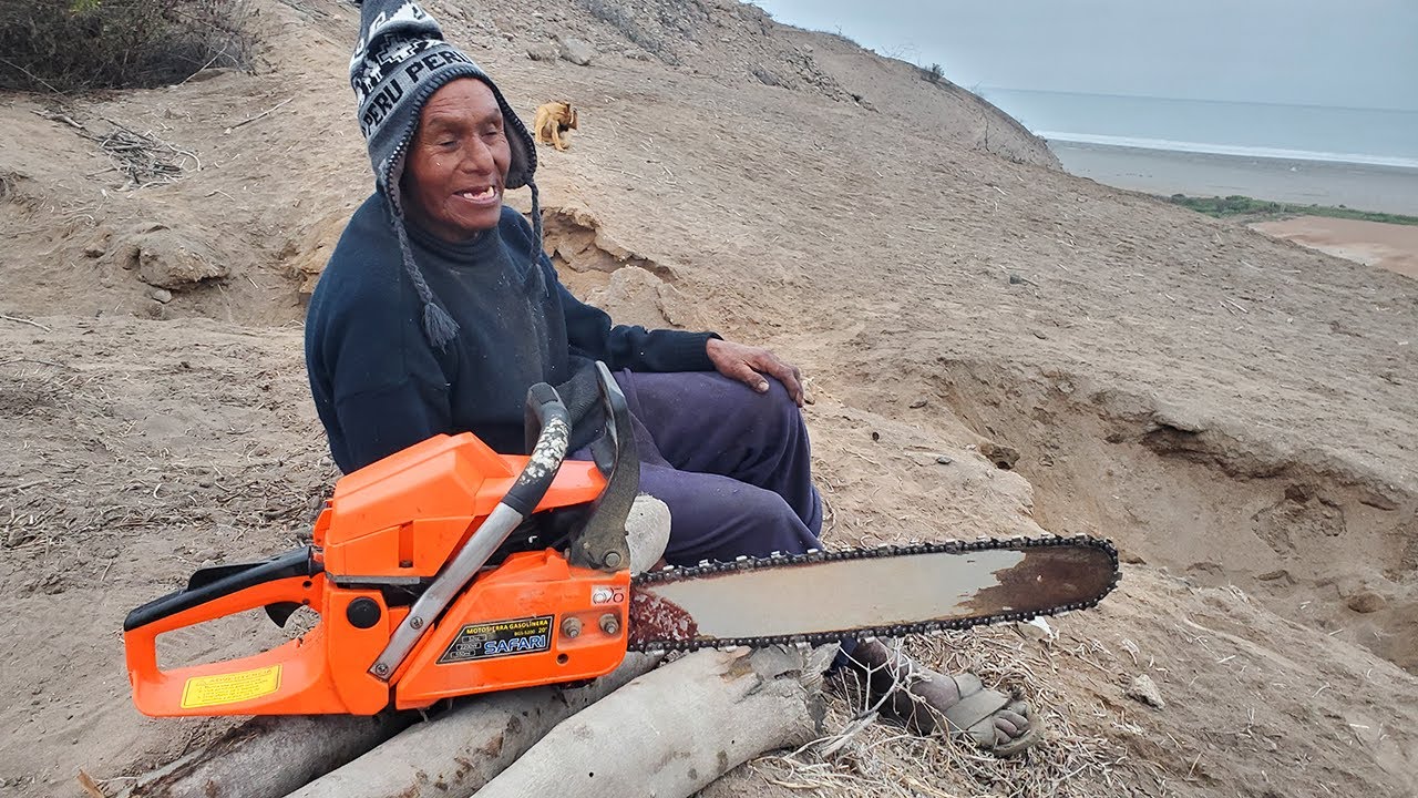 Visita al Tío Felipe - Hombre Leñador