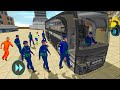 New Black US Police Off-road Coach Bus Mountain Driving Simulator #7  - Android Gameplay