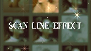 Scan line glitch effect (vs)