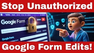 How to Lock a Google Form in Seconds!