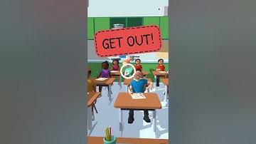 எல்லாரும் பாத்து எழுதுறாங்க || Teacher Simulator Gameplay Part 4 || Mutta Puchi #shorts