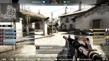 NiP vs  HellRaisers, 1/2 ASUS ROG Winter 2 map inferno