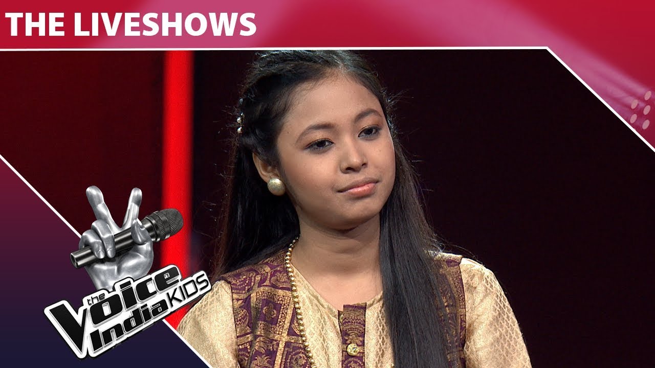 Neelanjana Ray Performs On Tujhse Naaraz Nahi Zindagi  The Voice India Kids  Episode 19