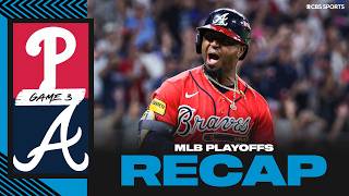 Braves eliminate Phillies in Game 3 to advance to NLDS vs Dodgers