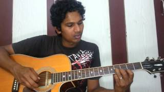 Video thumbnail of "how to really play Nenjukkul peidhidum intro"