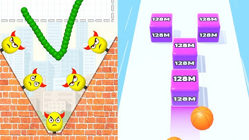 Draw To Smash Vs Jelly Run 2048| All Levels| Android Ios gameplay| new apk update