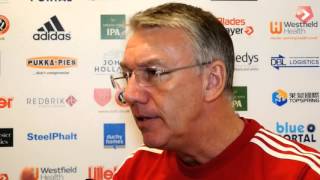 Nigel Adkins on strikers