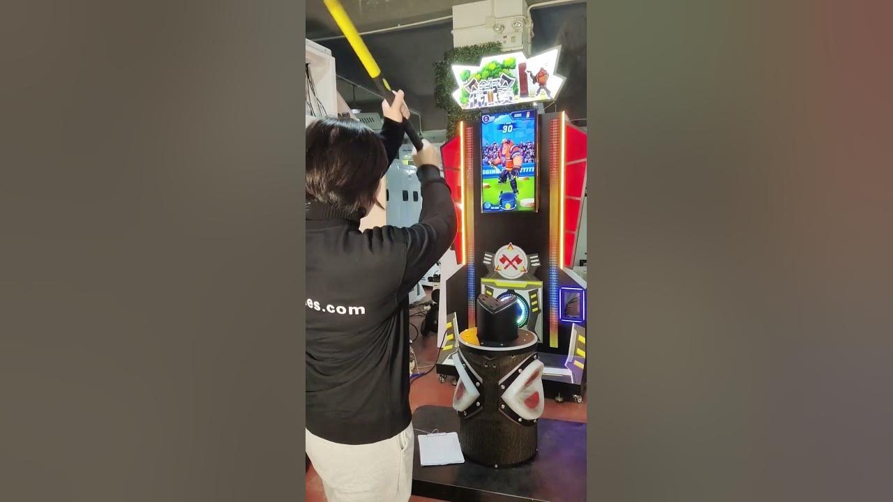Tree Cutting Game Arcade Machine For Sale Made in China YouTube