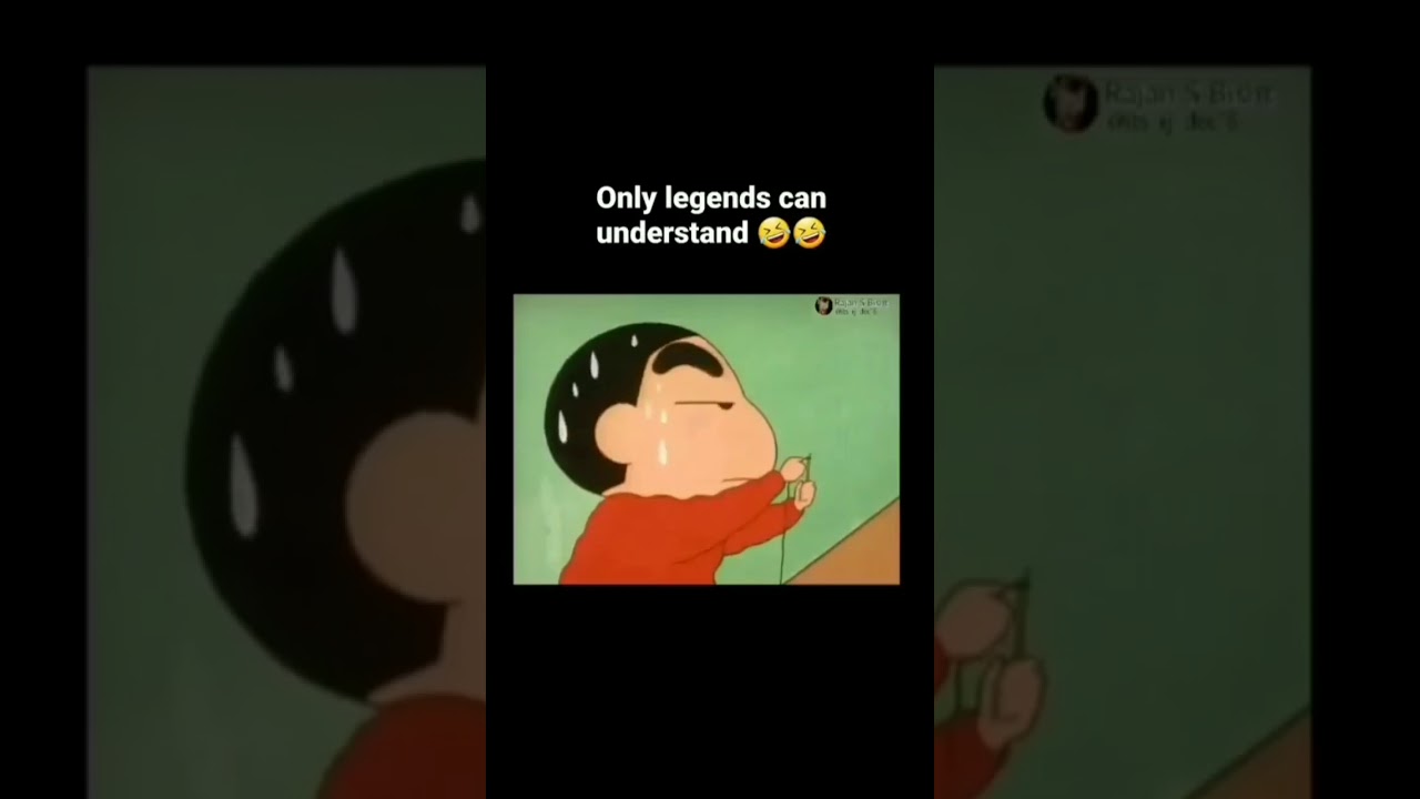 Only Legend Can Understand | Shinchan Memes Hindi Funny Whatsapp Status New Comedy | VEVO SHORTS