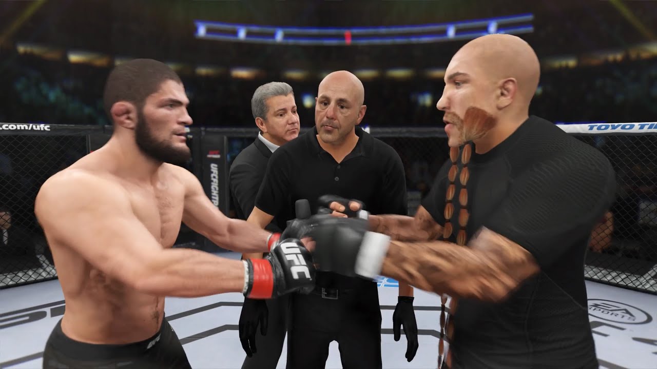 Khabib vs. Mike Beltran - EA Sports UFC 4 ☝️🦅 - YouTube