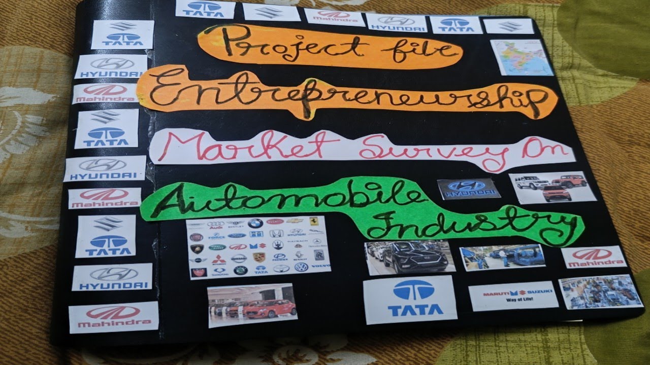 entrepreneurship project file on automotive industry - YouTube