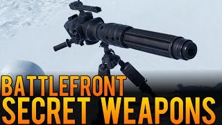 The Hidden Guns of Star Wars Battlefront and What Secret Weapons We Can Expect On the Release Date