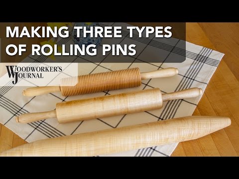 How to Make a Baguette, American, or Pasta Rolling Pin