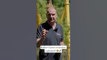 Hoe Werken Achtbaanbeugels nu precies? 🤔 #shorts #themepark #rollercoaster
