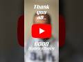 6000 Subscribers #shorts #youtubeshorts