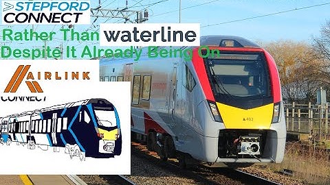 Explanation To Why The Class 755 Should Go To Stepford Connect On SCR Despite It Being On Airlink