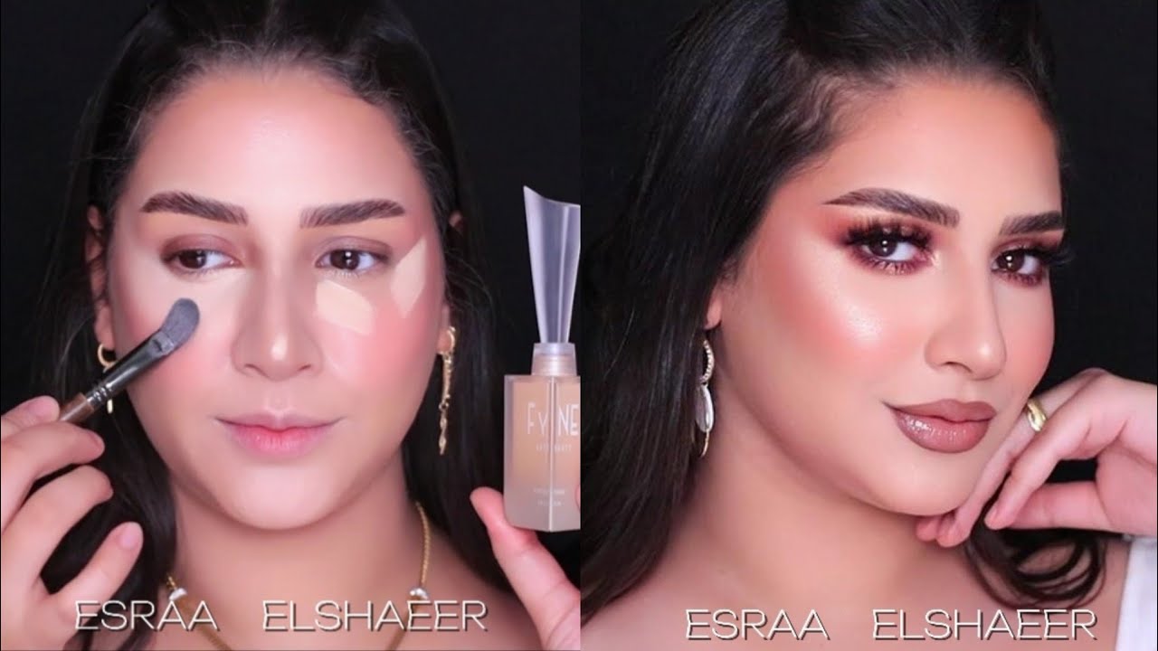 مكياج ناعم و ف نفس الوقت واضح | بماتريال هاي اند كواليتي تجنن وثبات رهيب