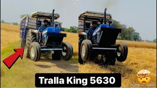 Newholland || 5630 || TRALLA King || 18 Futta TRALLA || Monster Tyer || Led Lights || Youtube