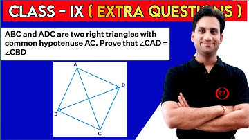 ABC and ADC are two right triangles with common hypotenuse AC. Prove that ∠CAD=∠CBD.