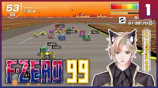 [F-Zero 99] Let's race! Our very first day in F-Zero 99...