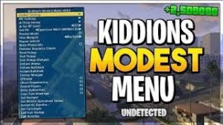 Gta V Online Kiddions Mod Menü (2024 Güncel!!!)