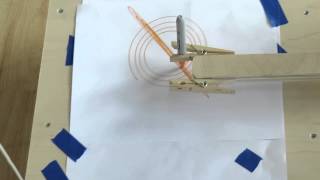 Homemade Harmonograph