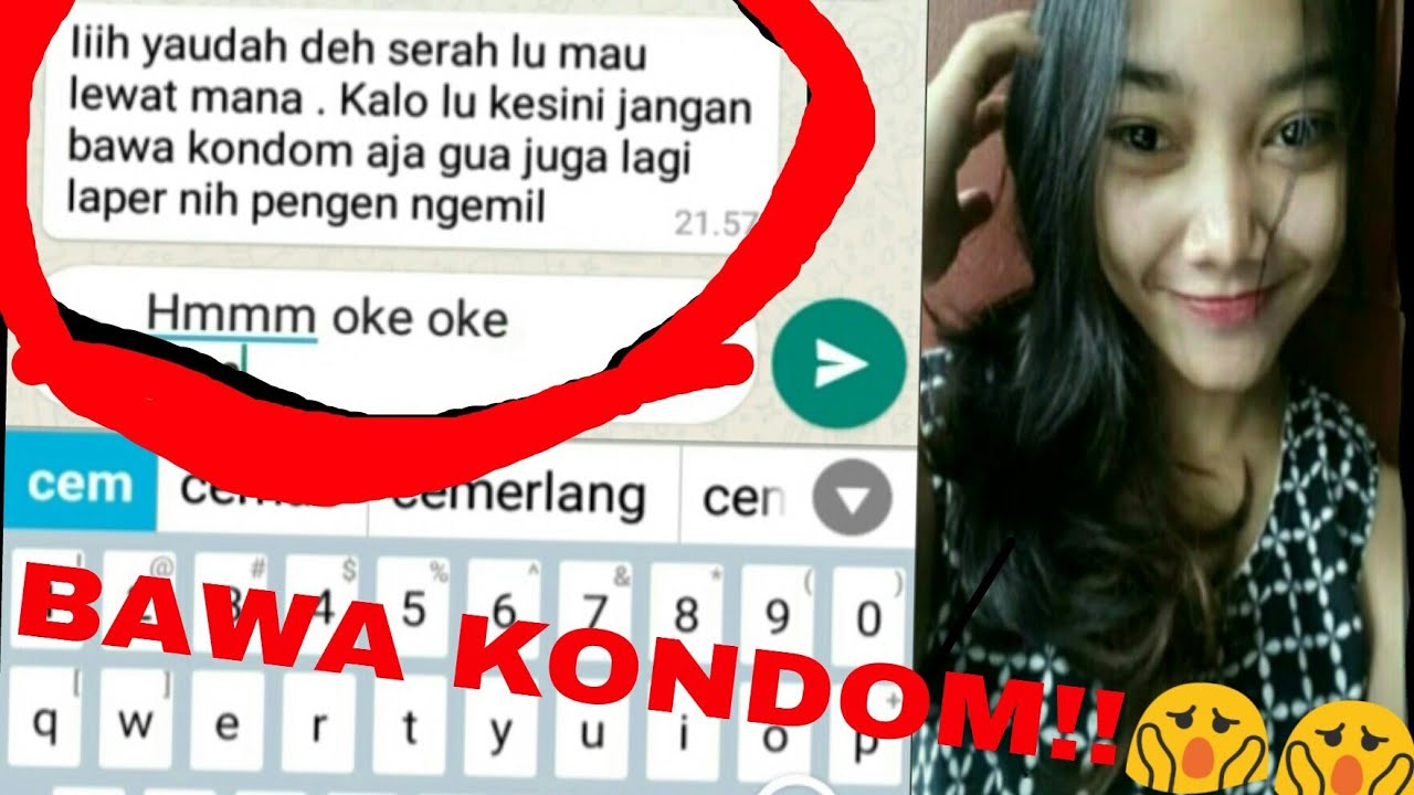 PRANK TEXT-NYURUH BAWAK KONDOM!!! CEWEK MICIN JAMAN NOW ... - 