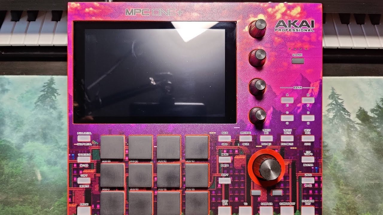 Adding a skin to my MPC One Plus (thanks to Styleflip.com) 