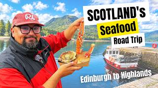 Scotland's Seafood Road Trip 🏴󠁧󠁢󠁳󠁣󠁴󠁿🦞| From Edinburgh to the Scottish Highlands