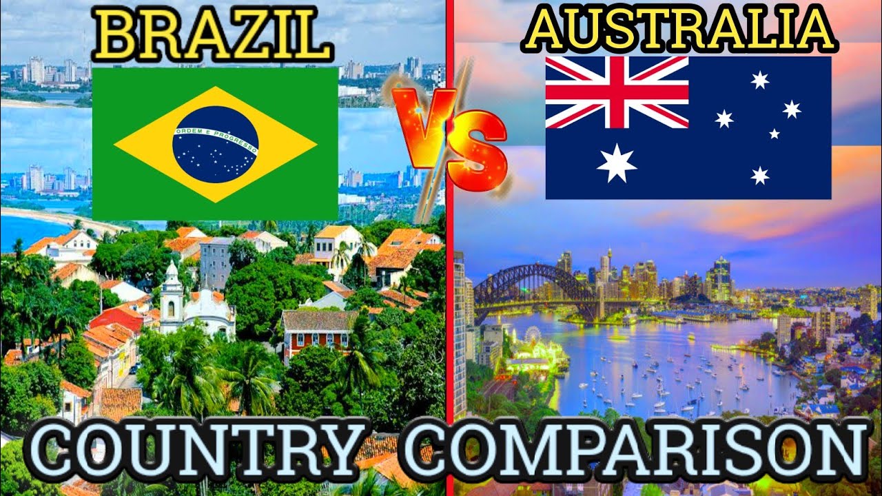 Australia Vs Brazil || Country Comparison 2021