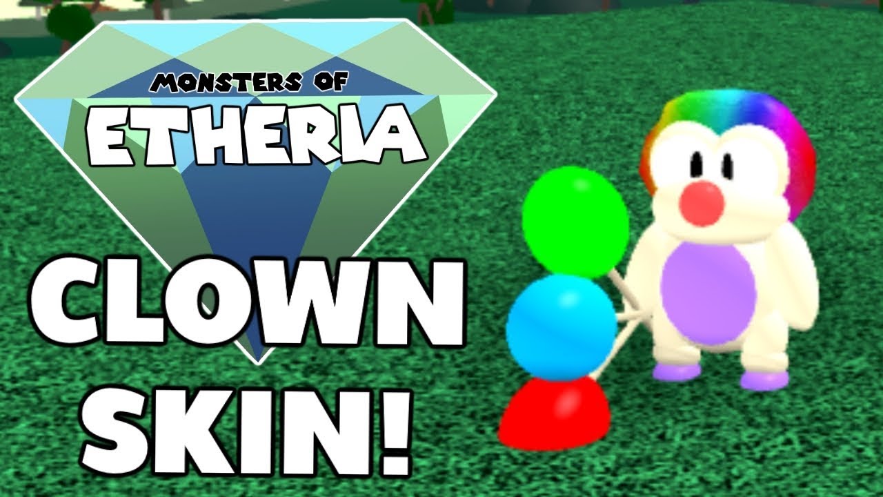 How To Unlock Clown Ribbomb Monsters Of Etheria - red balloon floating away roblox