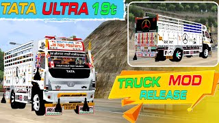 DOWNLOAD NOW || TATA ULTRA 19T V1 Truck Mod For Bus Simulator Indonesia || SARAZ WASI ||