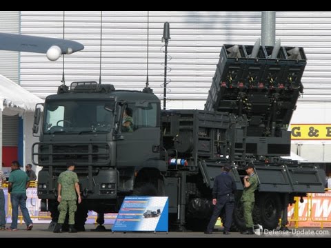 RSAF Open House 2016 -  Truck mounted Surface-to-air Python-5 and DERby (SPYDER)