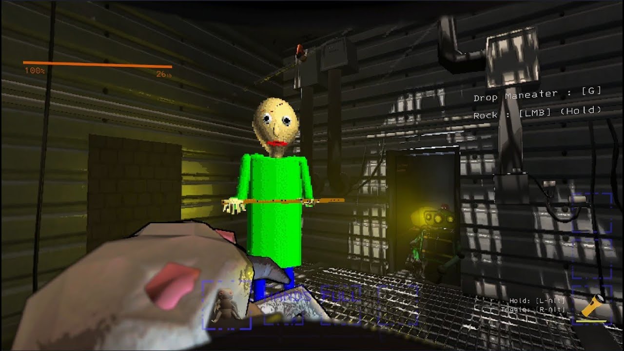 Lethal Company Baldi spanks me and then waddles away